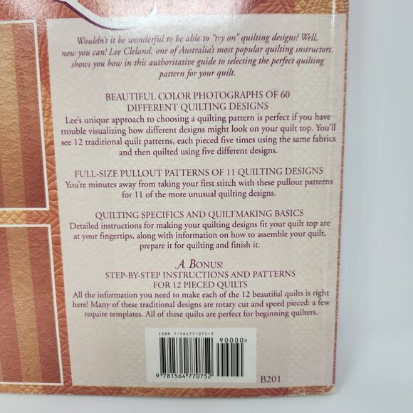 Quilting Makes The Quilt By Lee Cleland Paperback Book - Picture 4 of 13